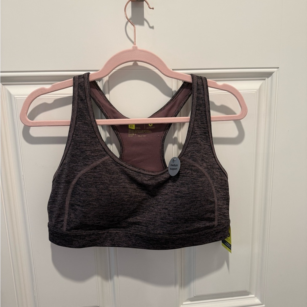 Xersion Sports Bra Racerback Design